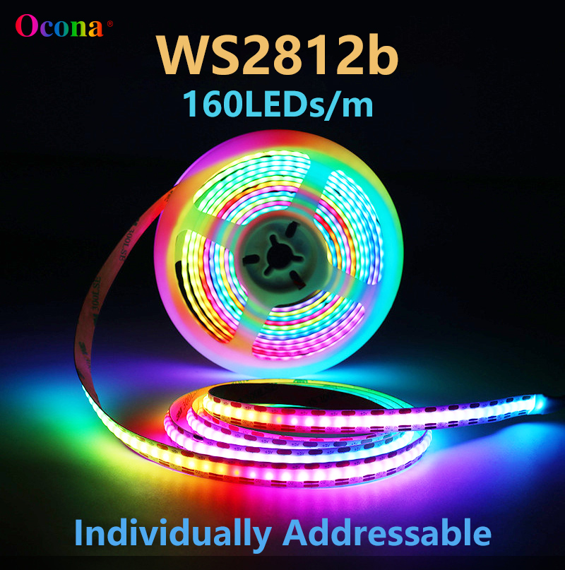 Ws2812B Strip 5V - WS2812B IP65 DC5V SPI RGB-IC قطاع