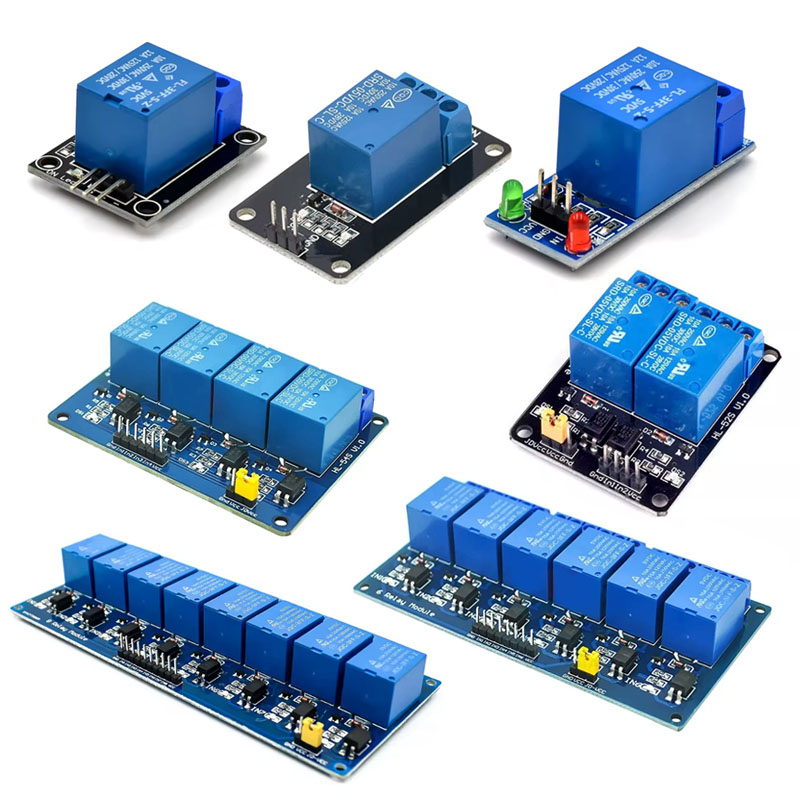 Relay Module 4 Channel - وحدة ترحيل 5 فولت بـ 1
