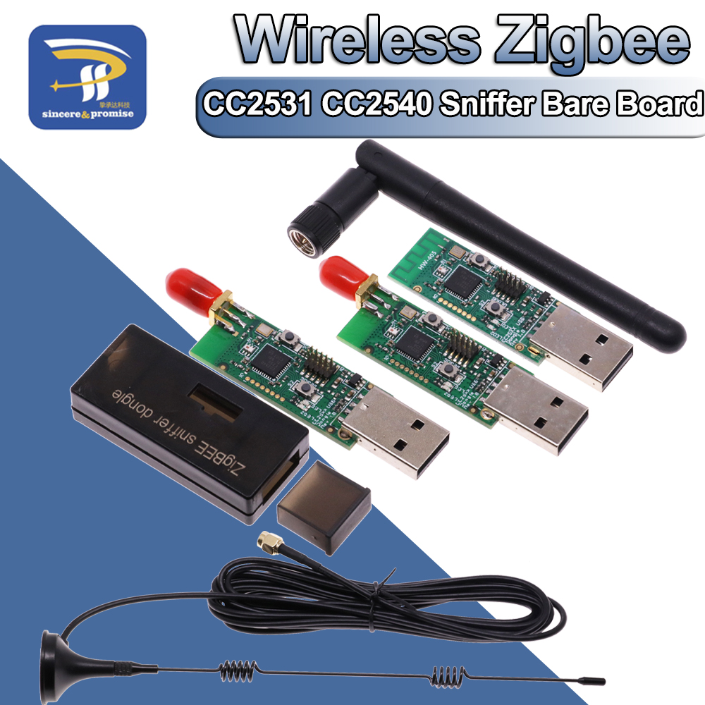 Zigbee Cc2531 - الشم العارية مجلس حزمة بروتوكول محلل