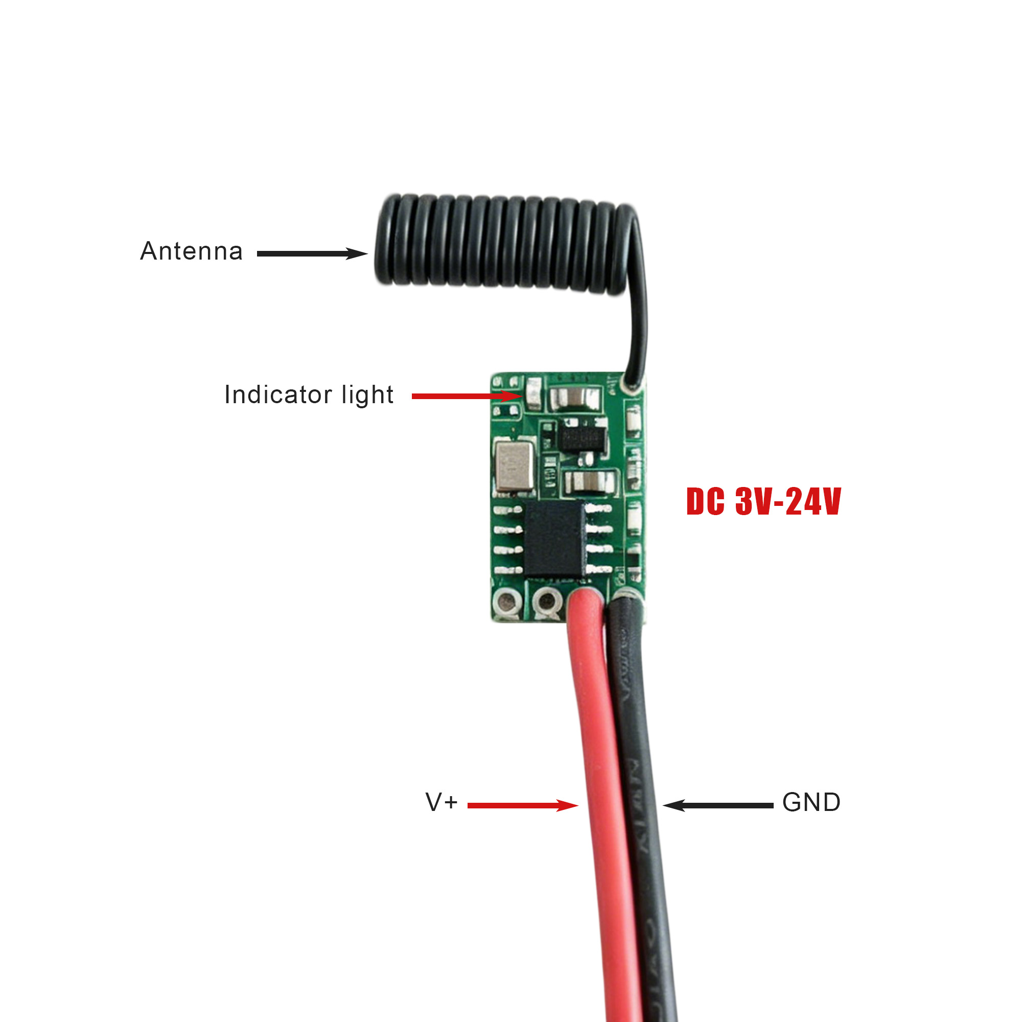 Ir Remote Module - وحدة إرسال RF بتردد 433.92 ميجاهرتز