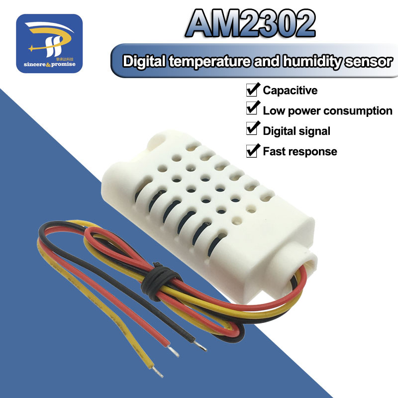 Dht22 - 1 قطعة السلكية DHT22/AM2302 الرقمية استشعار
