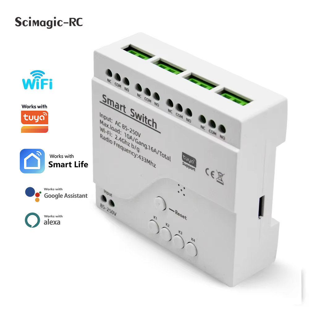 Relay Module 4 Channel - وحدة تحكم ذكية بـ 4 قنوات