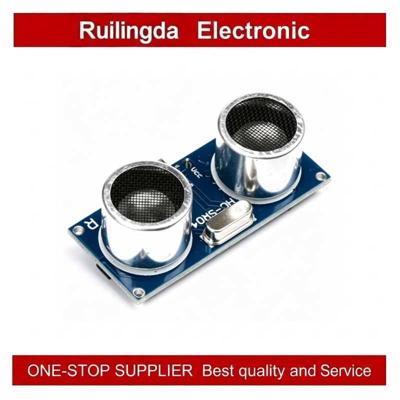 Ultrasonic Sensor Hc-Sr04 - وحدة قياس المسافة بالموجات فوق الصوتية
