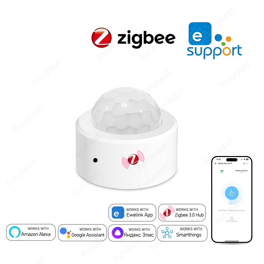 Pir Motion Sensor - زيجبي 3.0 مستشعر الحركة البشرية PIR