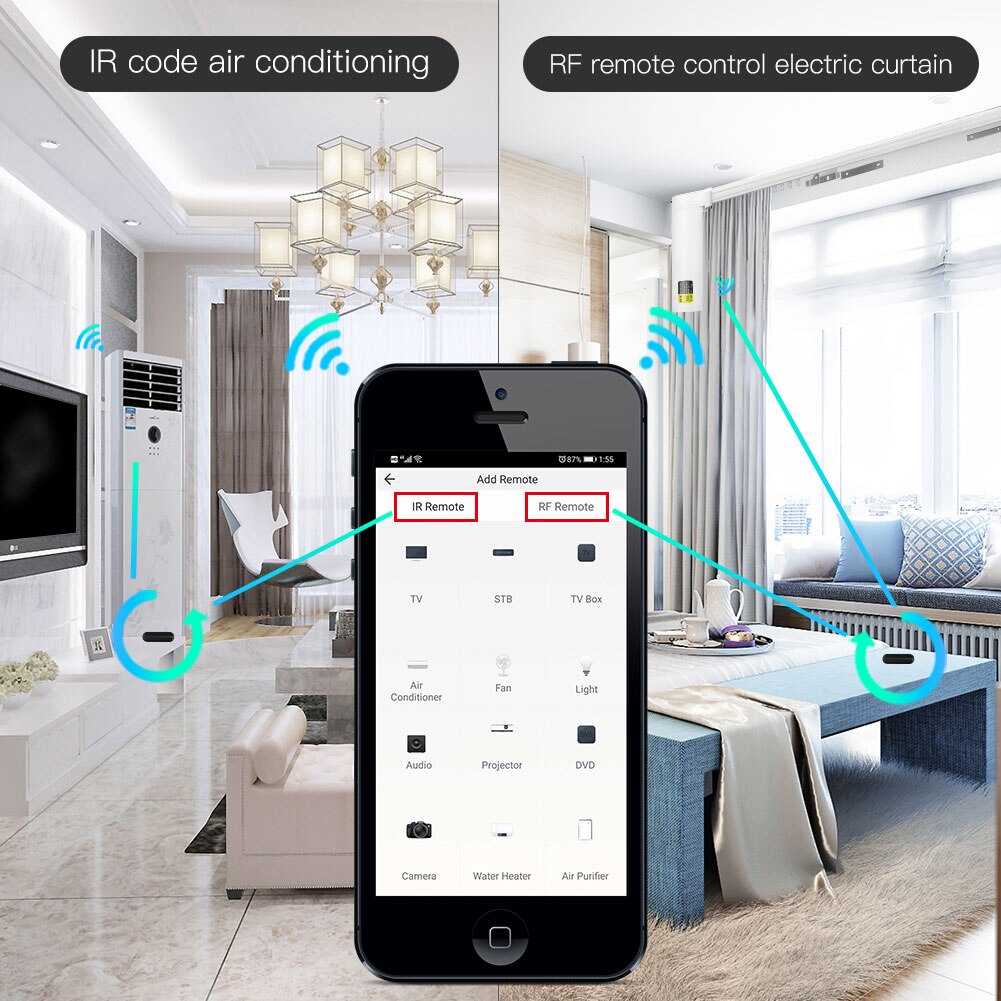 جهاز تحكم عن بعد MOES Tuya WiF - مراجعة Ir Remote Module وسعره