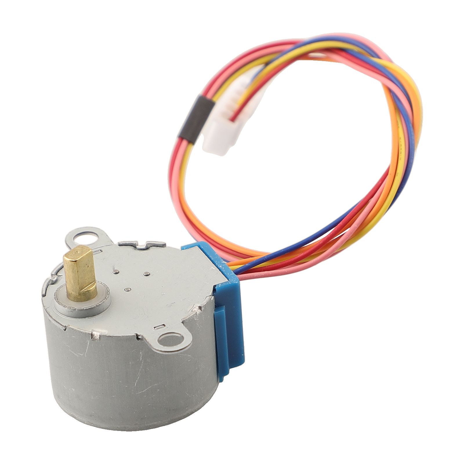 محرك متدرج رباعي الأطوار بجهد  - مراجعة Stepper Motor 28Byj وسعره