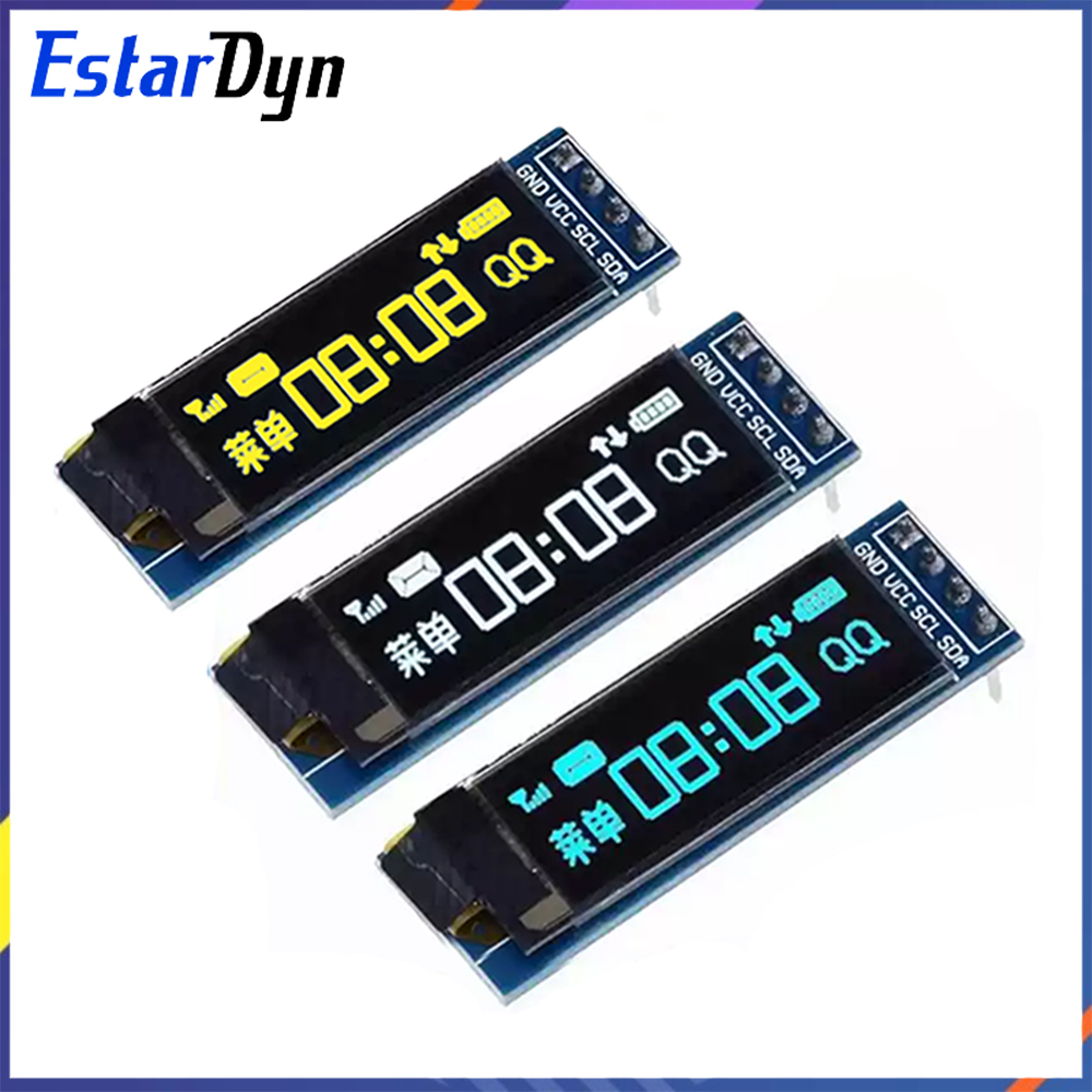 وحدة عرض OLED مقاس 0.91 بوصة I - مراجعة Ssd1306 وسعره