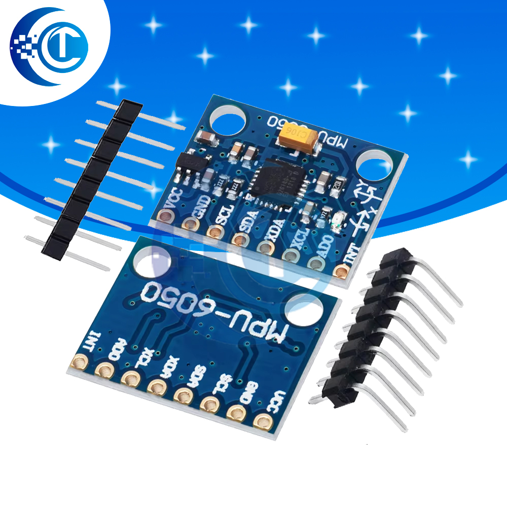 قطعة واحدة من وحدة CLT GY-521  - مراجعة Mpu6050 وسعره