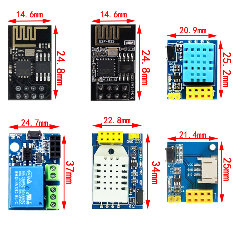 ESP8266 5 فولت واي فاي وحدة ال - مراجعة Dht11 وسعره
