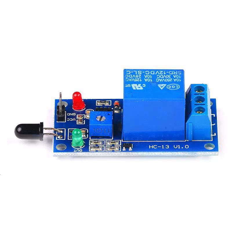 وحدة استشعار اكتشاف اللهب بالأ - مراجعة Relay Module 1 Channel وسعره