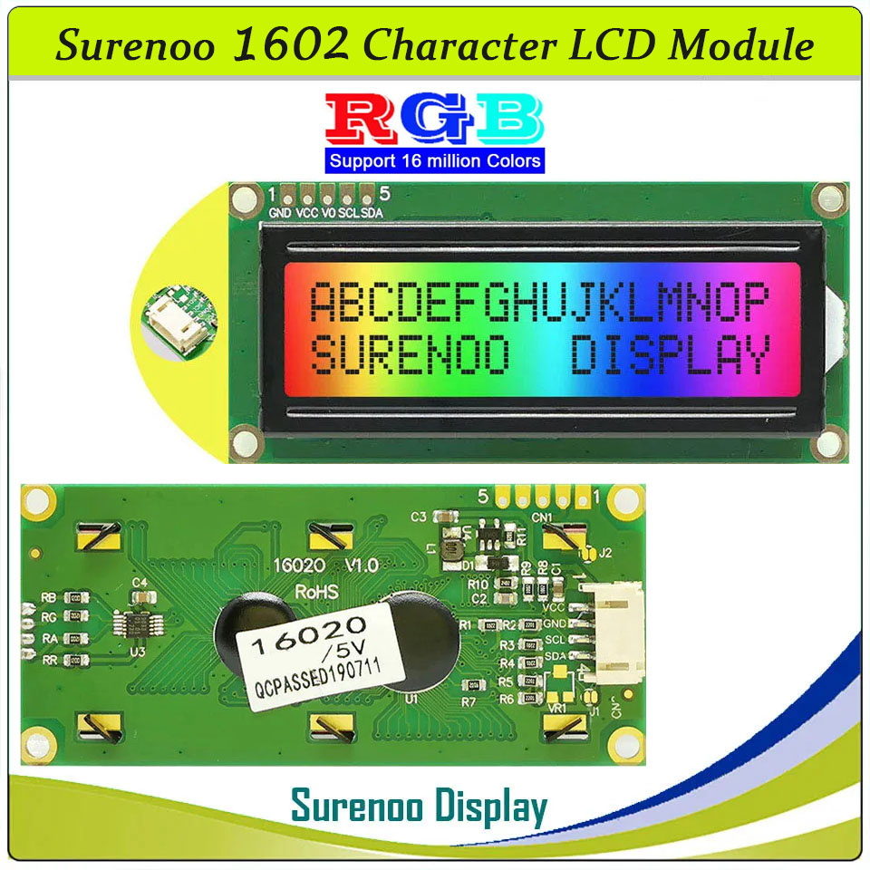 شاشة عرض LCD Grove 162 16X2 16 - مراجعة Lcd 1602 وسعره