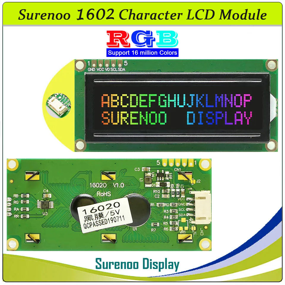 شاشة عرض LCD Grove 162 16X2 16 - مراجعة Lcd 1602 وسعره