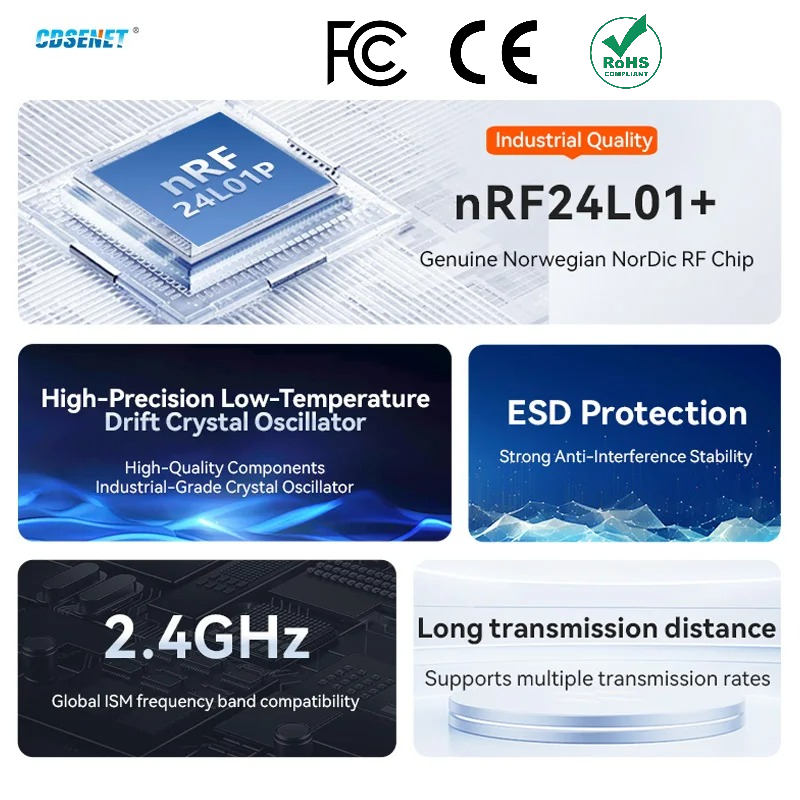 وحدة لاسلكية RF بتردد 2.4 جيجا - مراجعة Nrf24L01 وسعره