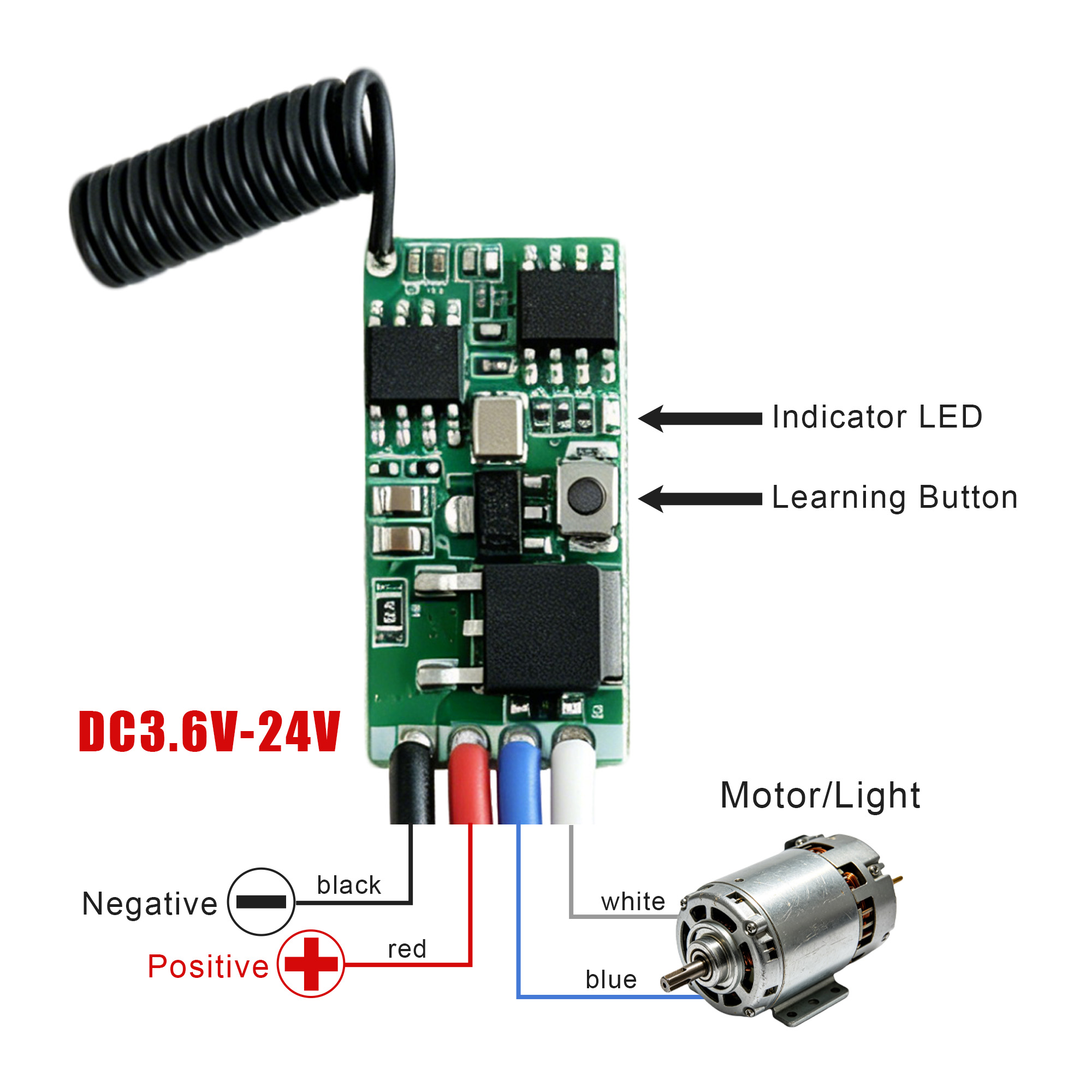 وحدة استقبال لاسلكية صغيرة للت - مراجعة Ir Remote Module وسعره