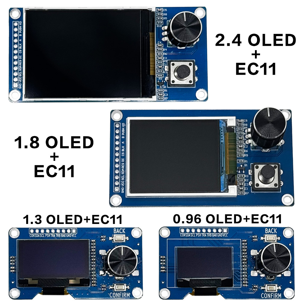 وحدة شاشة TFT OLED طراز EC11 م - مراجعة Tft Display 2.4 وسعره
