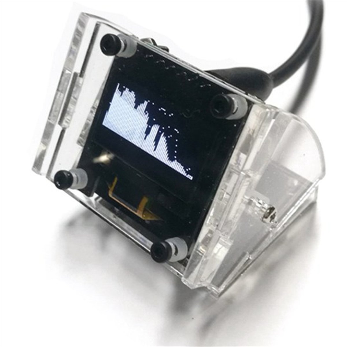 شاشة عرض طيف الموسيقى OLED مقا - مراجعة Oled Display 0.96 وسعره