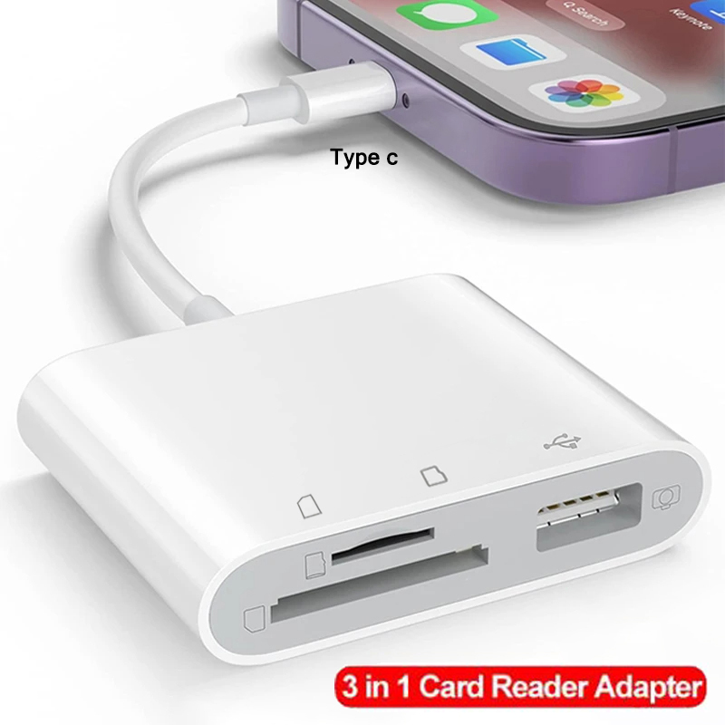 قارئ بطاقات SD بمنفذ USB-C لله - مراجعة Sd Card Module وسعره