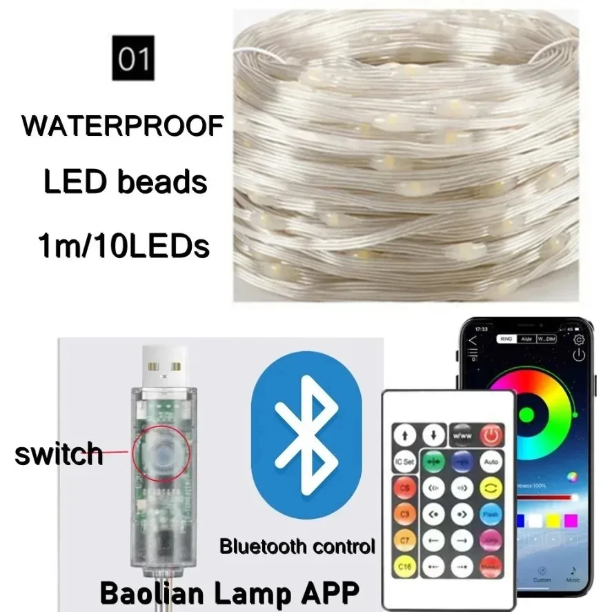 سلسلة أضواء LED RGB WS2812B بط - مراجعة Ws2812B Strip 5V وسعره
