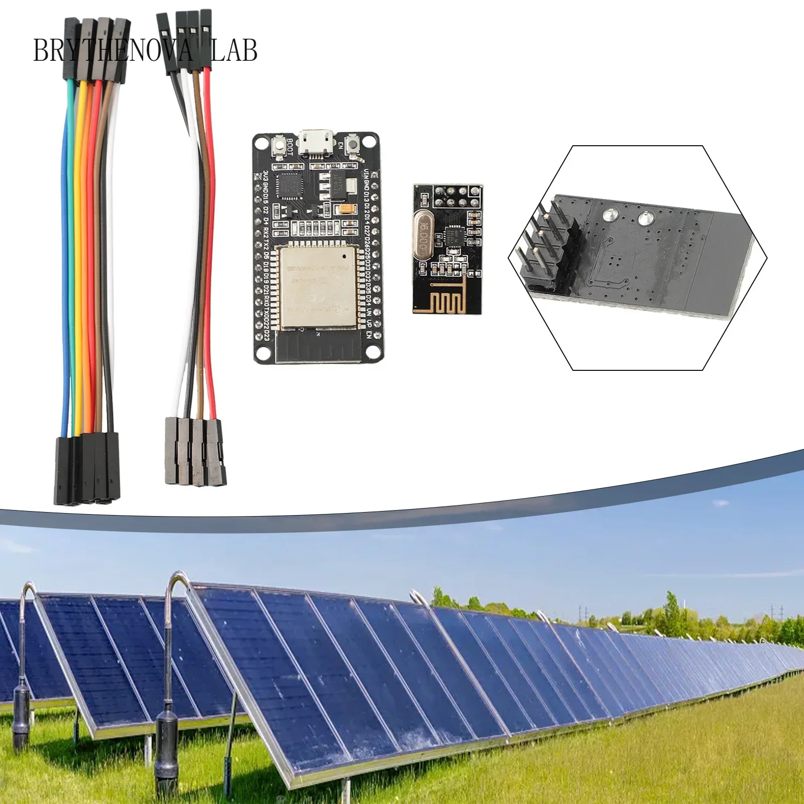 ESP32+NRF24L01+كابل DTU لمجموع - مراجعة Nrf24L01 وسعره