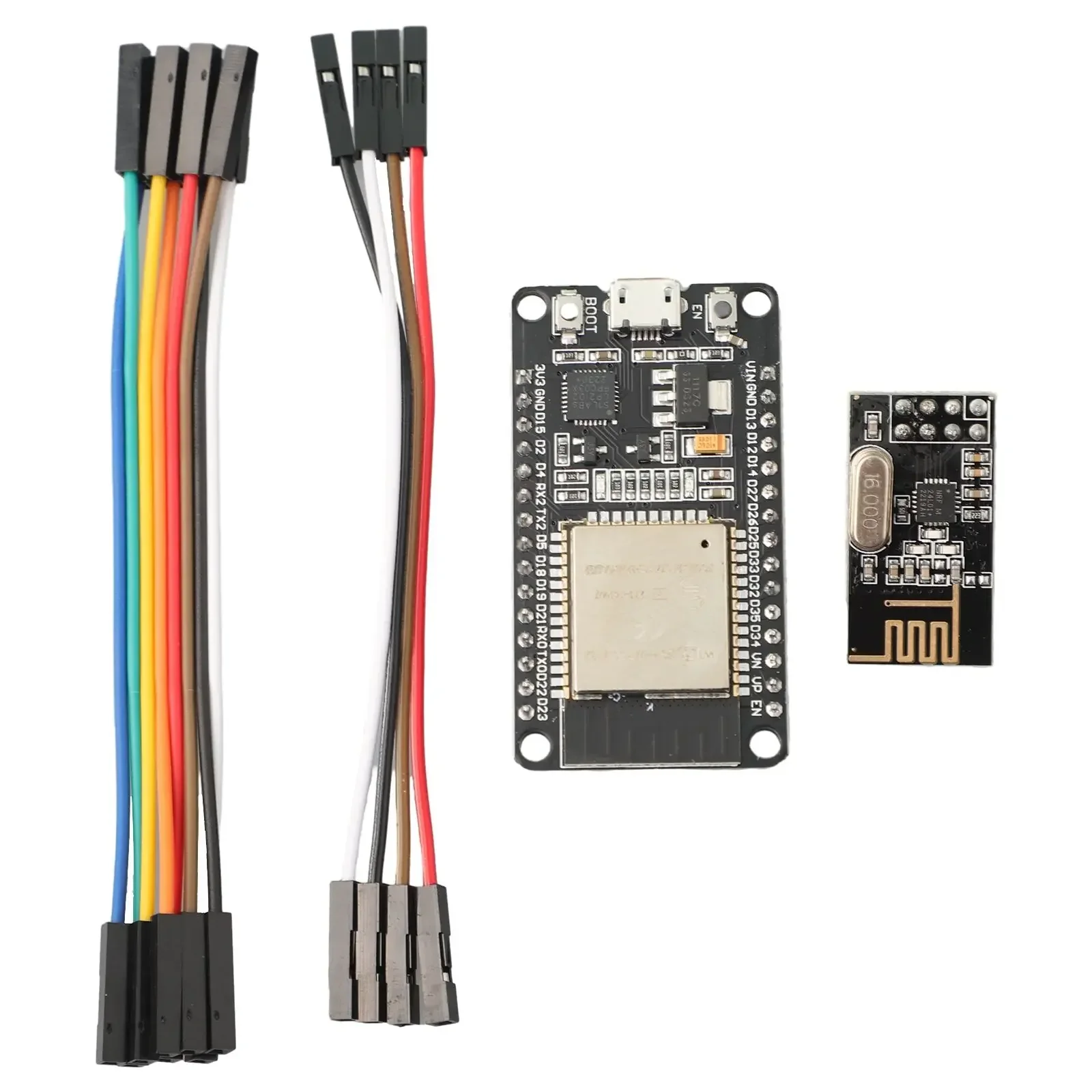 ESP32+NRF24L01+كابل DTU لمجموع - مراجعة Nrf24L01 وسعره