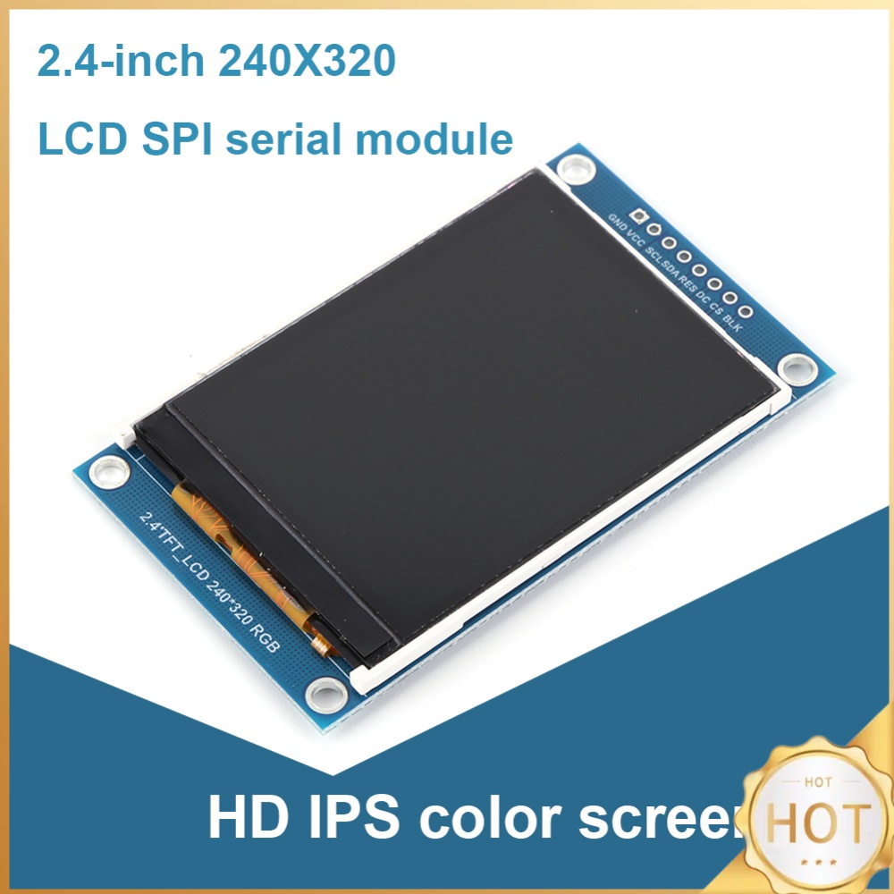 وحدة شاشة LCD ملونة مقاس 2.4 ب - مراجعة Tft Display 2.4 وسعره