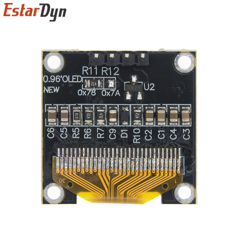 0.96 بوصة IIC SPI المسلسل 7/4P - مراجعة Oled Display 0.96 وسعره