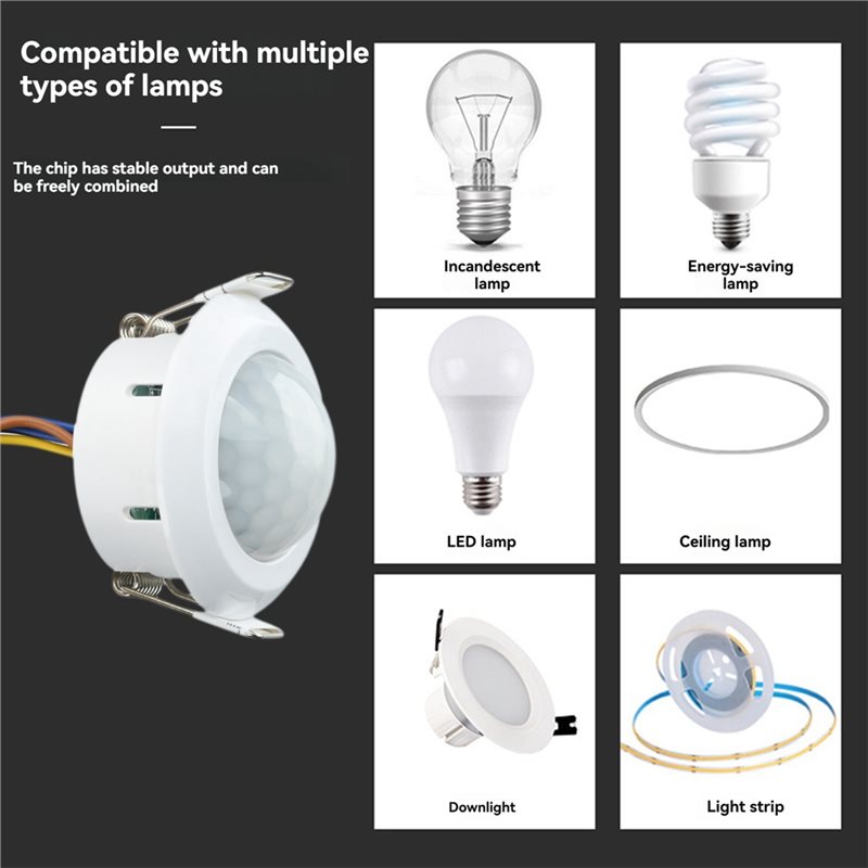 مفتاح مستشعر الحركة PIR من ABZ - مراجعة Pir Motion Sensor وسعره