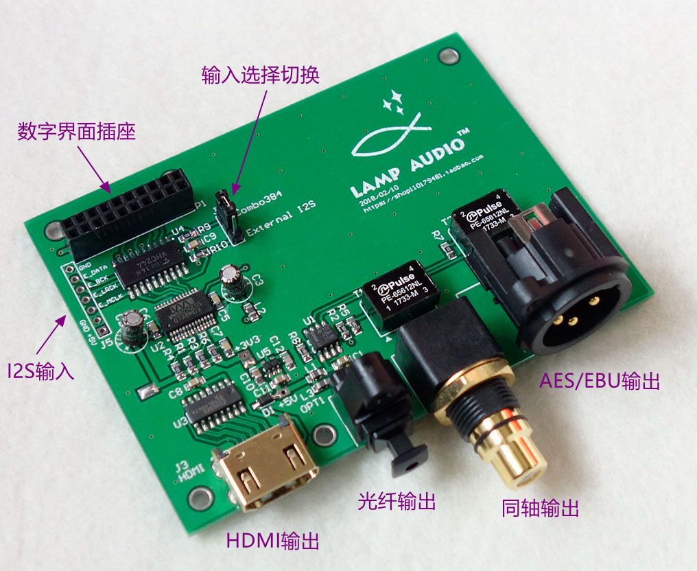 لوحة تحويل رقمية XMOS Amanero  - مراجعة Microphone Module وسعره