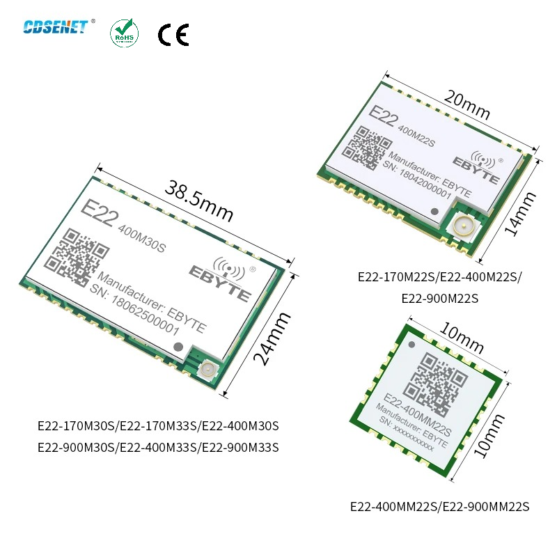 170/433/868/915 ميجا هرتز LoRa - مراجعة Lora Rfm95 وسعره