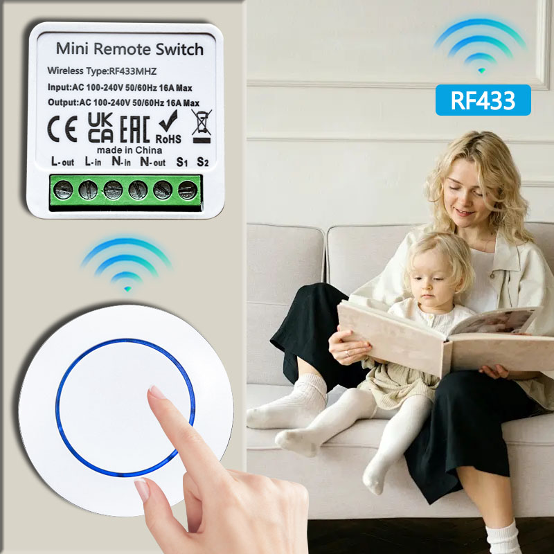 مفتاح إضاءة لاسلكي 433 هرتز مع - مراجعة Ir Remote Module وسعره