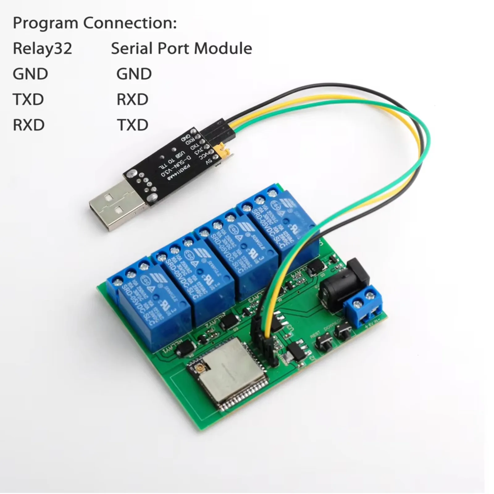 وحدة ريلاي لاسلكية ESP32 بـ 4  - مراجعة Relay Module 4 Channel وسعره