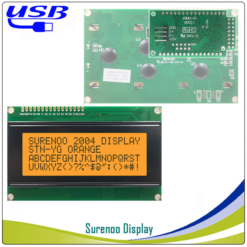 شاشة عرض LCD Surenoo LCD2USB U - مراجعة Lcd 1602 وسعره