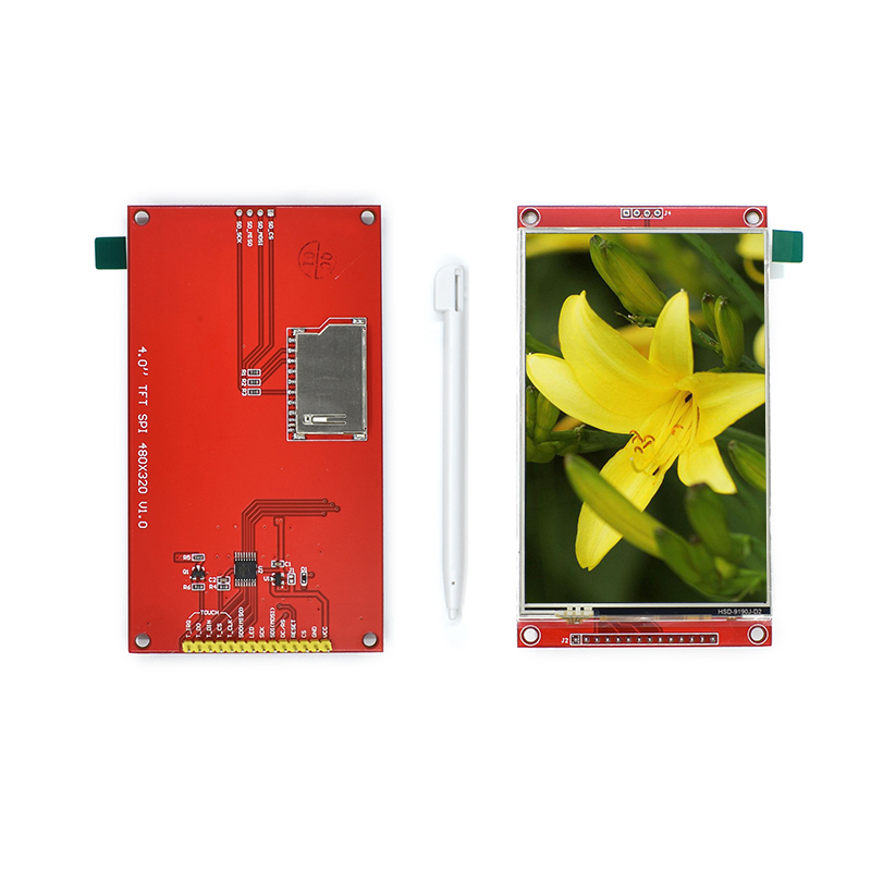 4.0 بوصة LCD 480*320 MCU SPI ا - مراجعة Tft Display 2.4 وسعره