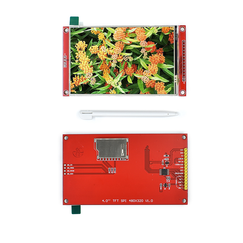 4.0 بوصة LCD 480*320 MCU SPI ا - مراجعة Tft Display 2.4 وسعره