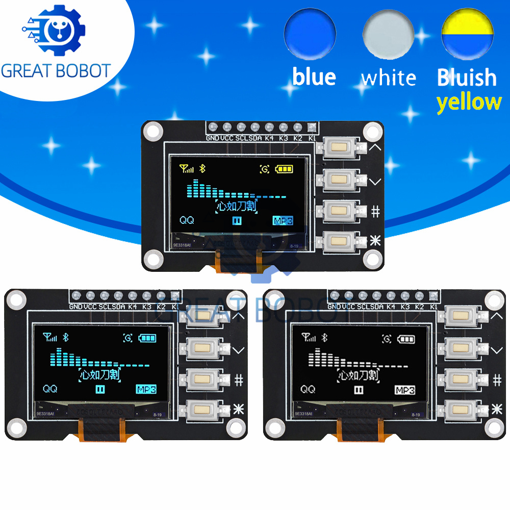 1 ~ 2 قطعة 0.96 بوصة OLED IIC  - مراجعة Ssd1306 وسعره