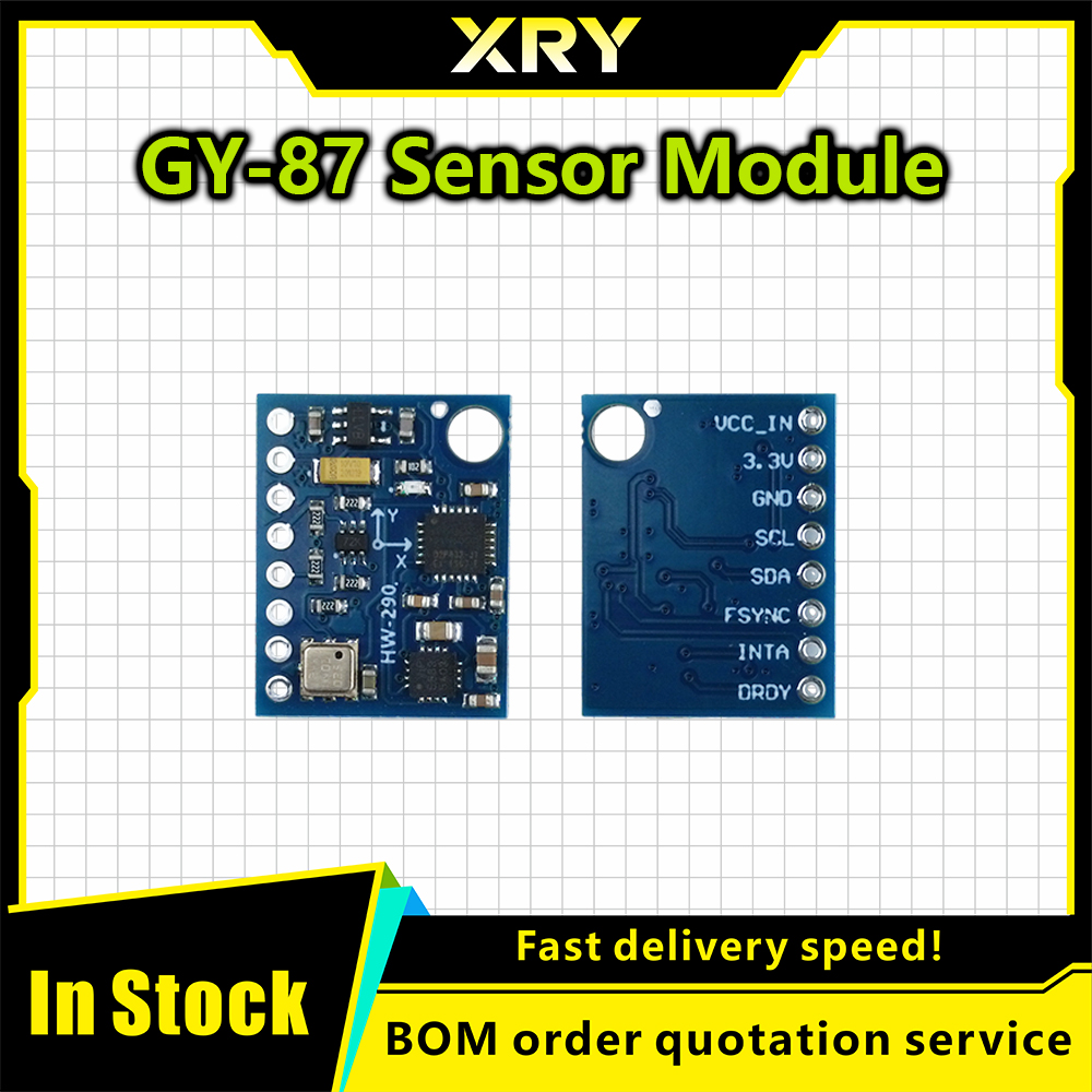 وحدة استشعار XRY GY-87 10DOF I - مراجعة Mpu6050 وسعره