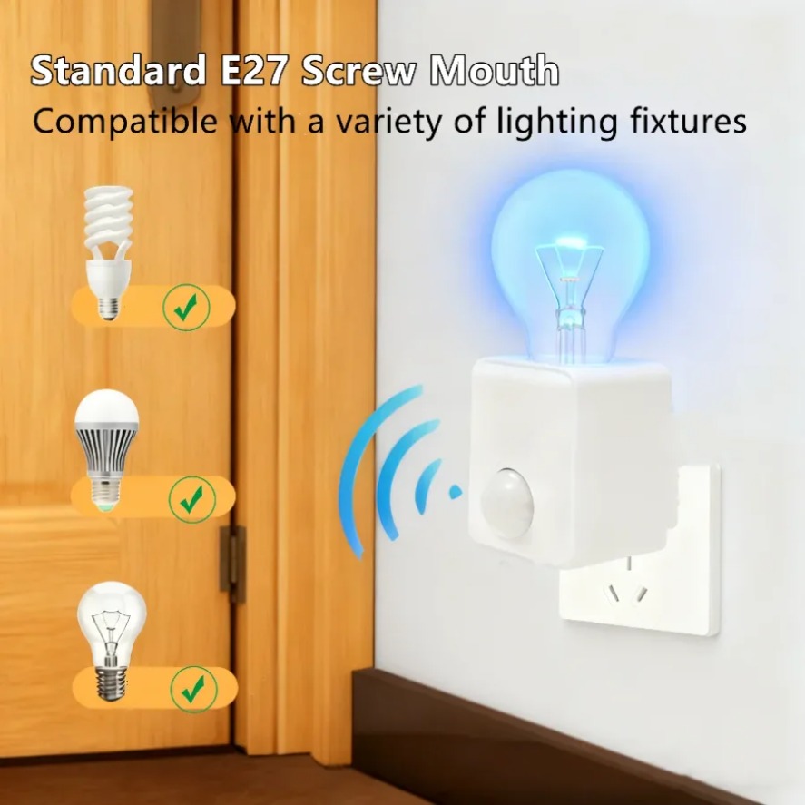 قاعدة مصباح LED مع مستشعر حركة - مراجعة Pir Motion Sensor وسعره