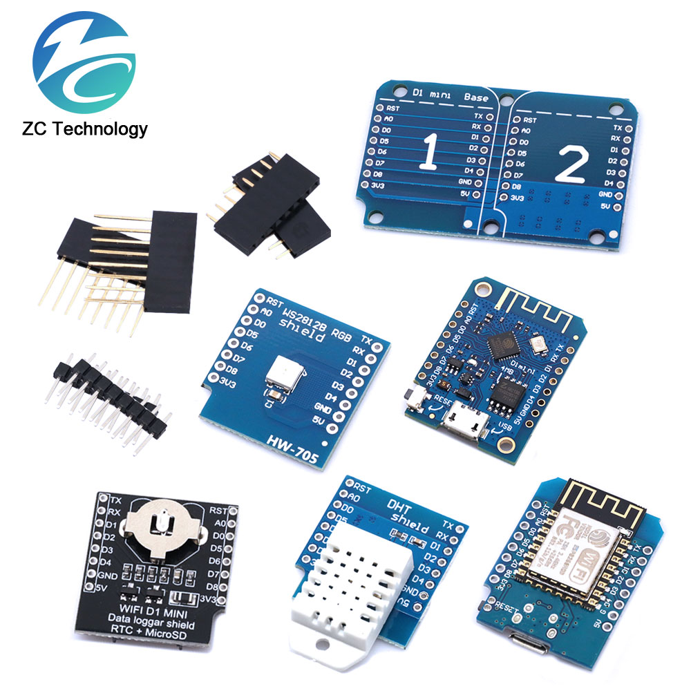 D1 البسيطة ESP8266 ESP-12F CH3 - مراجعة Dht22 وسعره