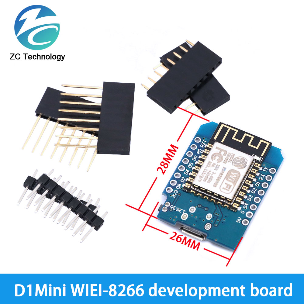 D1 البسيطة ESP8266 ESP-12F CH3 - مراجعة Dht22 وسعره