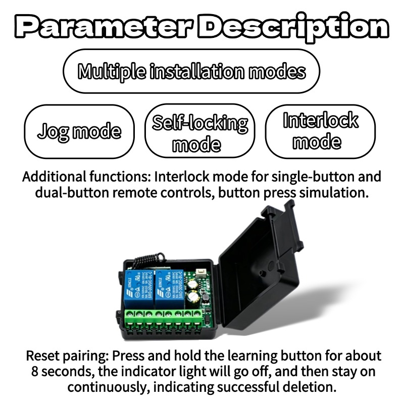 وحدة ريلاي لاسلكية بتردد 433.9 - مراجعة Ir Remote Module وسعره
