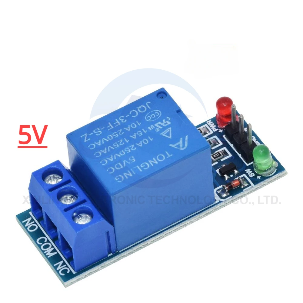 وحدة ريلاي 5/12 فولت بـ 1/2/4/ - مراجعة Relay Module 1 Channel وسعره
