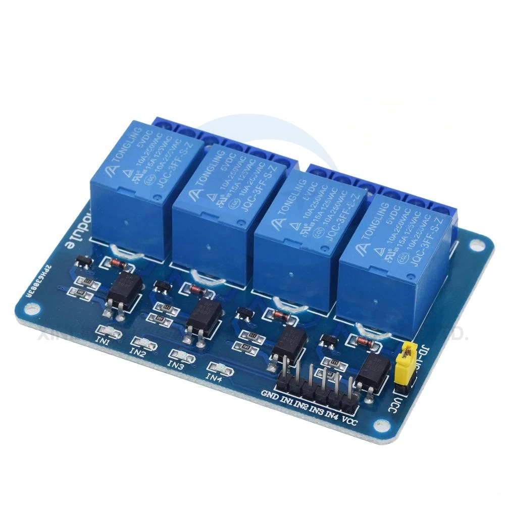 وحدة ريلاي 5/12 فولت بـ 1/2/4/ - مراجعة Relay Module 1 Channel وسعره