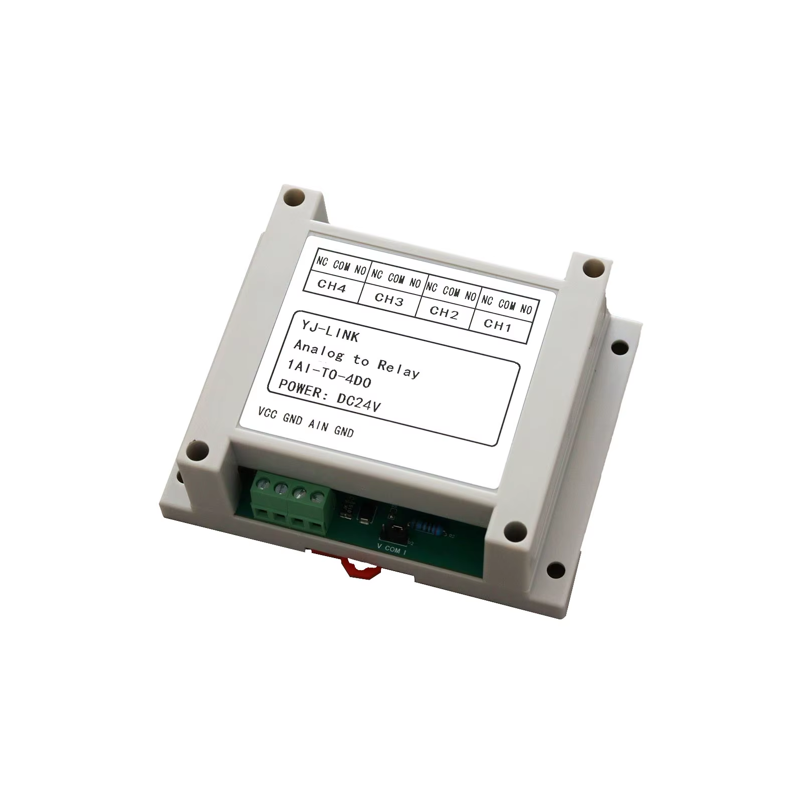 مشغلات الإشارة التناظرية 4-قنا - مراجعة Relay Module 4 Channel وسعره