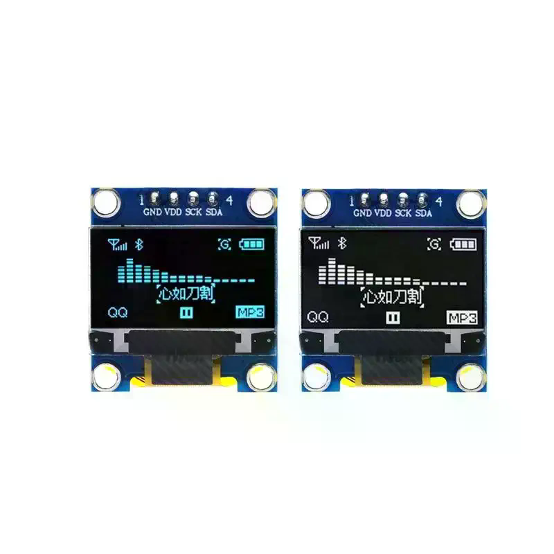 شاشة OLED من نوع SSD1306 مقاس  - مراجعة Oled Display 0.96 وسعره