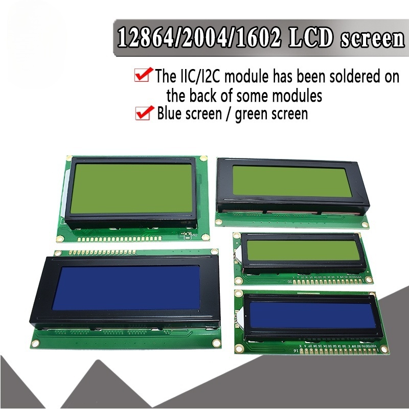 وحدة شاشة LCD 1602 2004 باللون - مراجعة Lcd 1602 وسعره