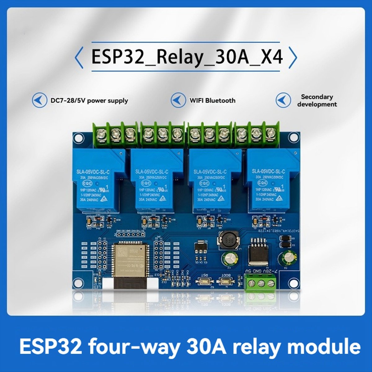 وحدة ريلاي HDL ذات 4 قنوات 30  - مراجعة Relay Module 4 Channel وسعره