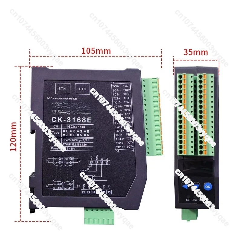 بطاقة استحواذ البيانات الذكية  - مراجعة Thermocouple Module K Type وسعره