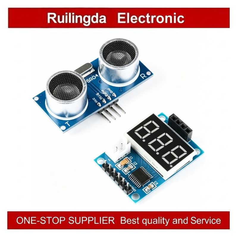وحدة قياس المسافة بالموجات فوق - مراجعة Ultrasonic Sensor Hc-Sr04 وسعره
