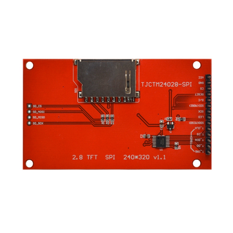 4 قطع × (شاشة LCD TFT مقاس 2.8 - مراجعة Ili9341 وسعره