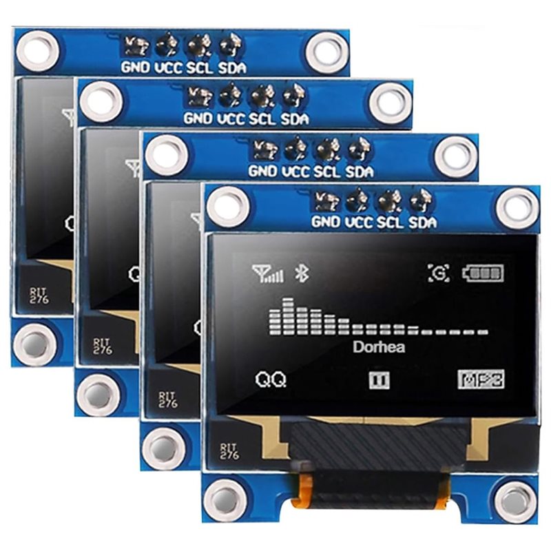 A37T-4Pcs شاشة عرض OLED مقاس 0 - مراجعة Oled Display 0.96 وسعره